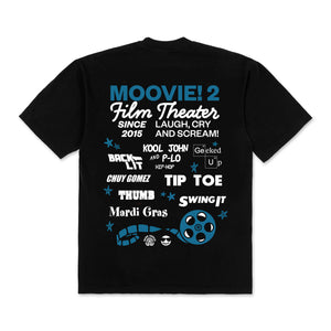 Moovie! 2 Film Theater Tee